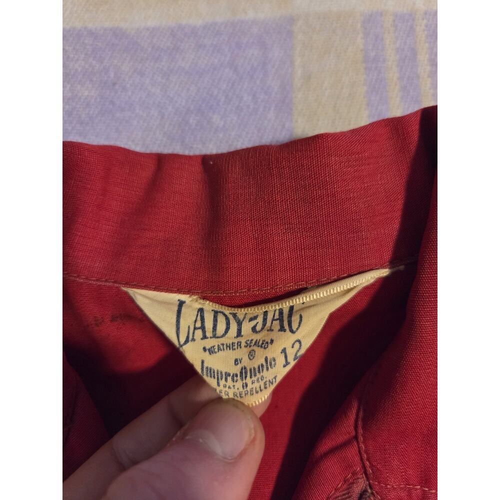 Vintage 1959 Senior Cord Skirt And Jacket Set Hand Drawn High School 50s 60s - Picture 11 of 16